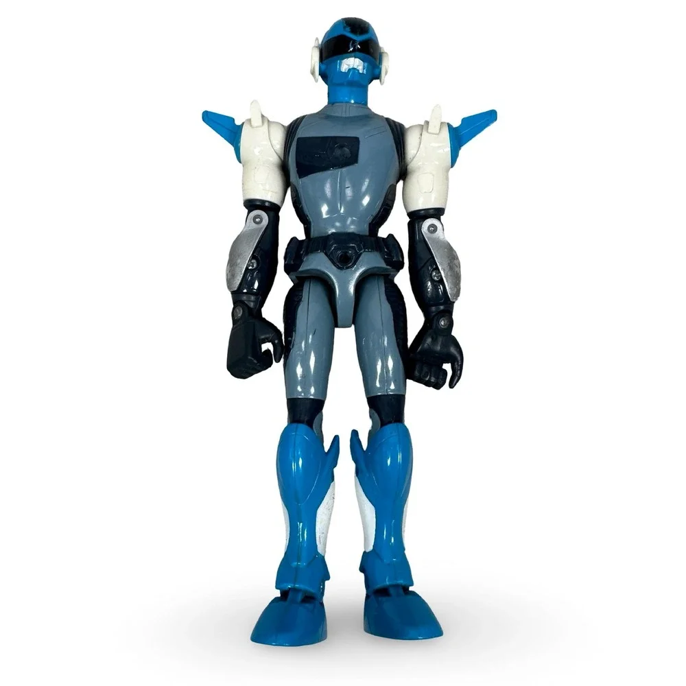 Vintage 1988 Takara Toho Cybercop Mercury Action Figure Blue Gray 8.5 inch